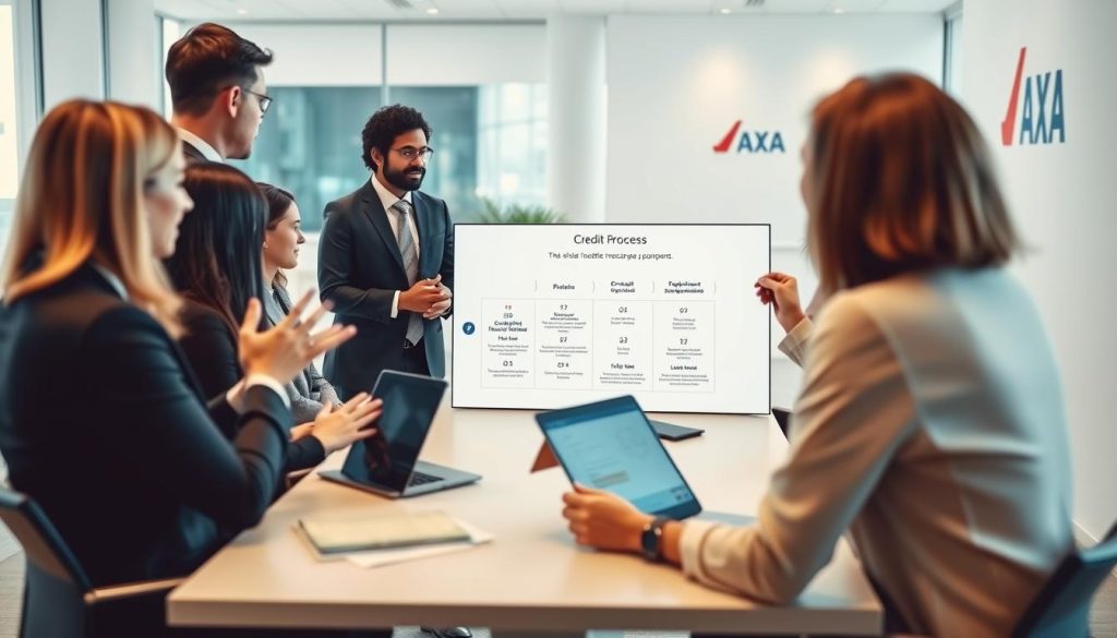 crédit AXA Banque processus